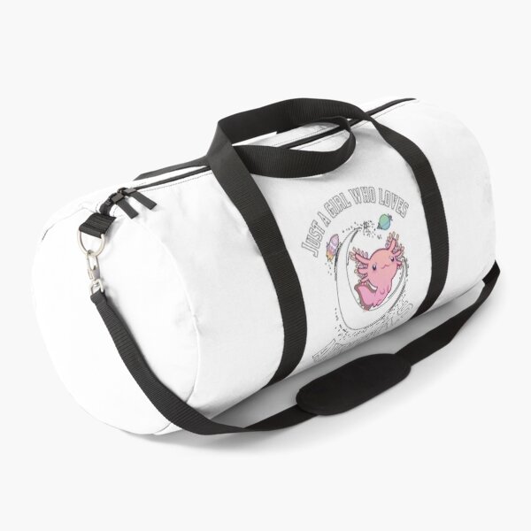 Girl who loves axolotl, axolotl lover Duffle Bag