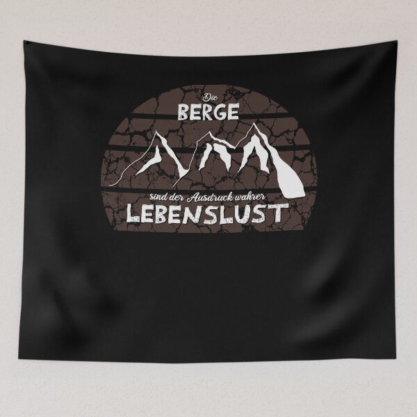 Item preview, Mountains Mountaineers Hikers True Lust For Life designed and sold by AOCreativeProd.