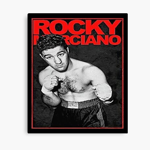 Rocky Marciano and Joe Louis famous fight poster Canvas Print / Canvas Art  by Pd - Pixels Canvas Prints