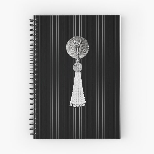 Item preview, Glamor Pastie Tassel Silver - Burlesque Monogram M designed and sold by Xarah.