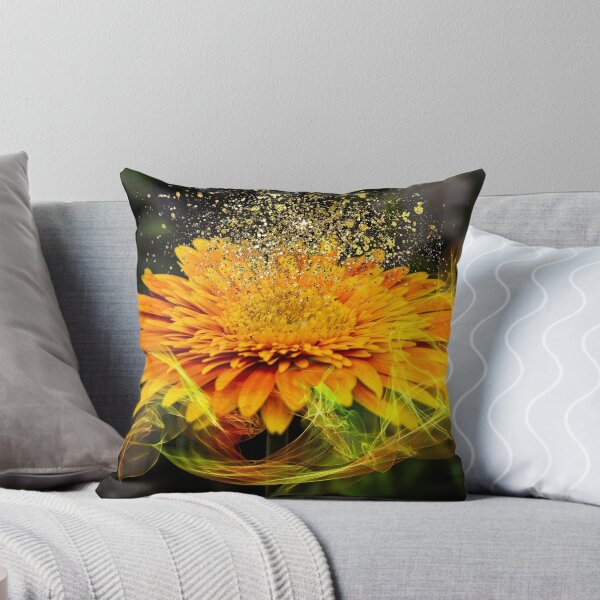 Item preview, Foto original de una margarita gerbera con adición de fantasía designed and sold by Originarium.