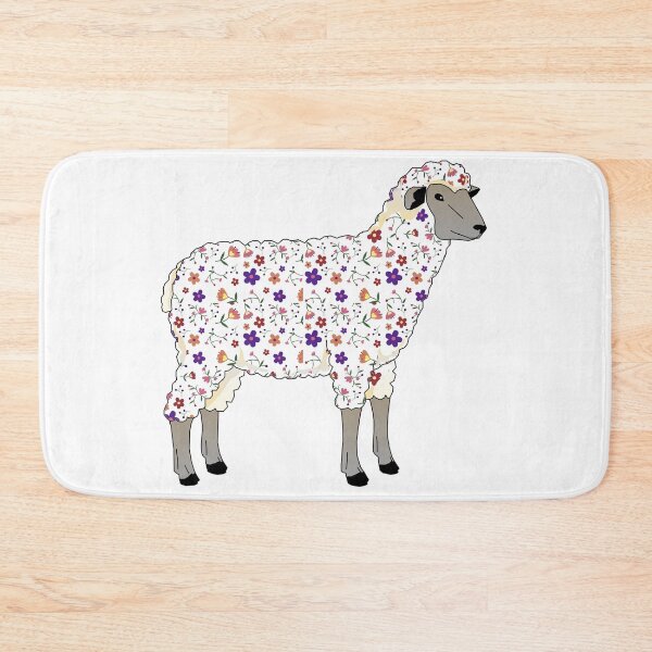 Item preview, floral , pattern, livestock, sheep, stock show, show lamb, wether lamb, floral, goat, show goat designed and sold by cathelkav.