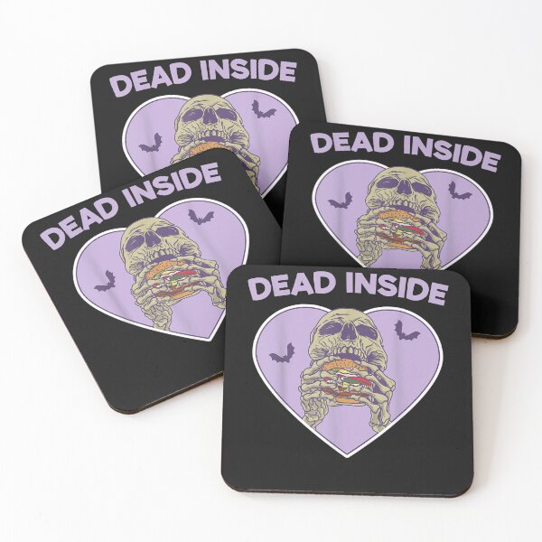 Item preview, Dead Inside Skeleton Yami Kawaii Mental Illness Menhera T-Shirt designed and sold by nuocmia1345.