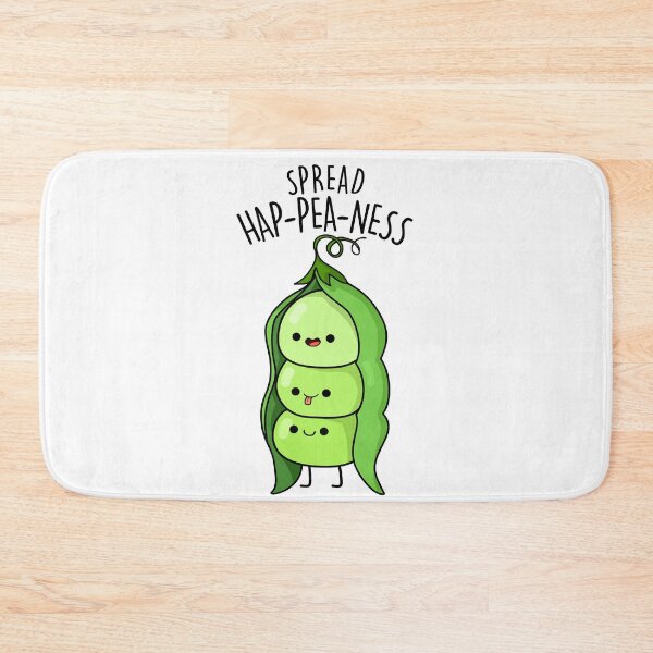 Item preview, Spread Hap-pea-ness Funny Peas Puns  designed and sold by punnybone.