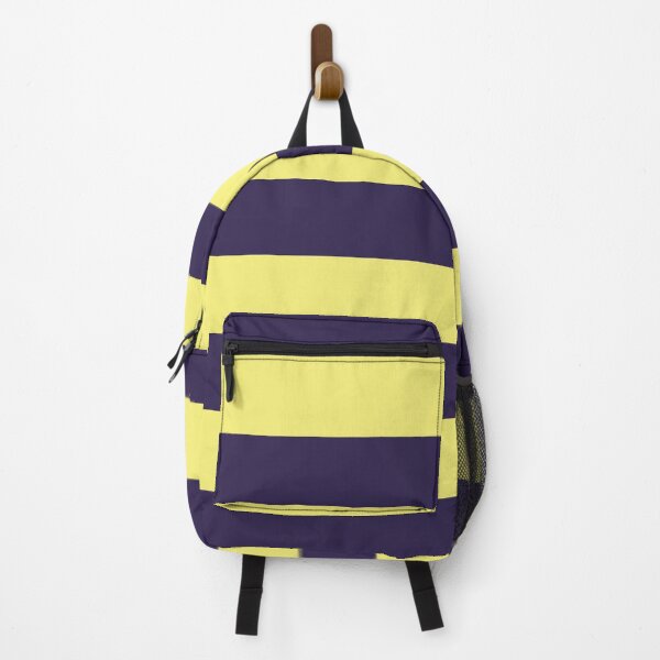 Item preview, Medium NAVY BLUE and YELLOW Horizontal STRIPES designed and sold by RachelMacht.