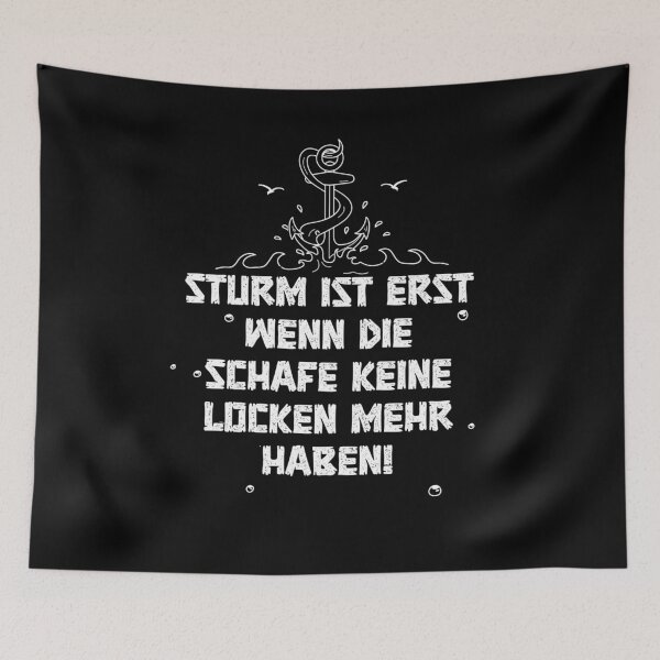 Item preview, Hamburg Fan Saying Anchor Storm Sheep designed and sold by AOCreativeProd.