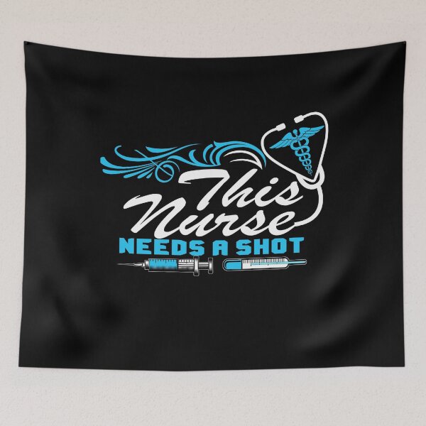Item preview, This Nurse Needs A Shot - ER RN Nurse appreciation gift designed and sold by FoxShop.
