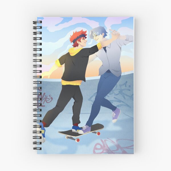 Item preview, sk8 the infinity - reki and langa designed and sold by denkicide.