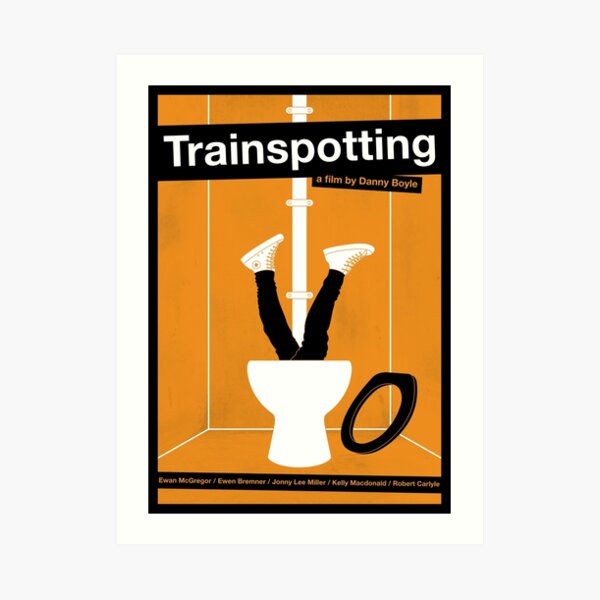 Cartel de película de Trainspotting Lámina artística