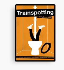 Trainspotting film poster Canvas Print