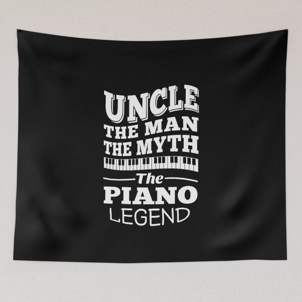 Item preview, Uncle The Man The Myth The Piano Legend, Cute Family Gift for Uncle, Piano Design designed and sold by ReadyArt.