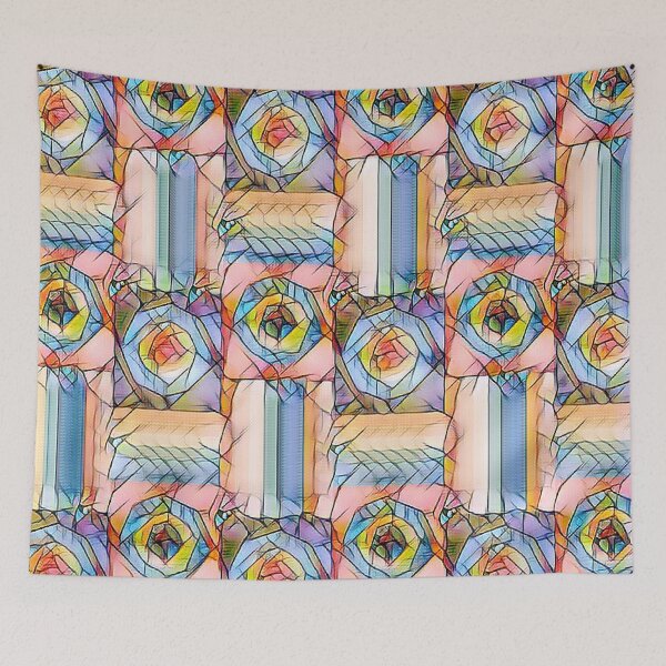 Item preview, Mosaic Multi Colour Roses designed and sold by Imakeyouhappy.