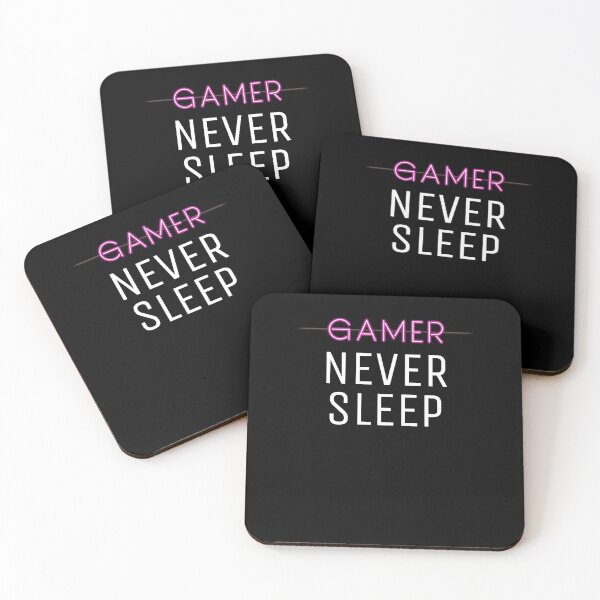 Item preview, Gamers Never Sleep - Cool And Funny illustration For Gamers & Gaming Lovers designed and sold by anassrida.
