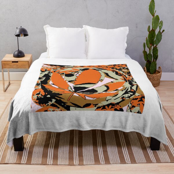 Aperçu de l'œuvre CANNABIS ORANGE SAVOR ABSTRACT DESIGN créée et vendue par WeedHighLife.