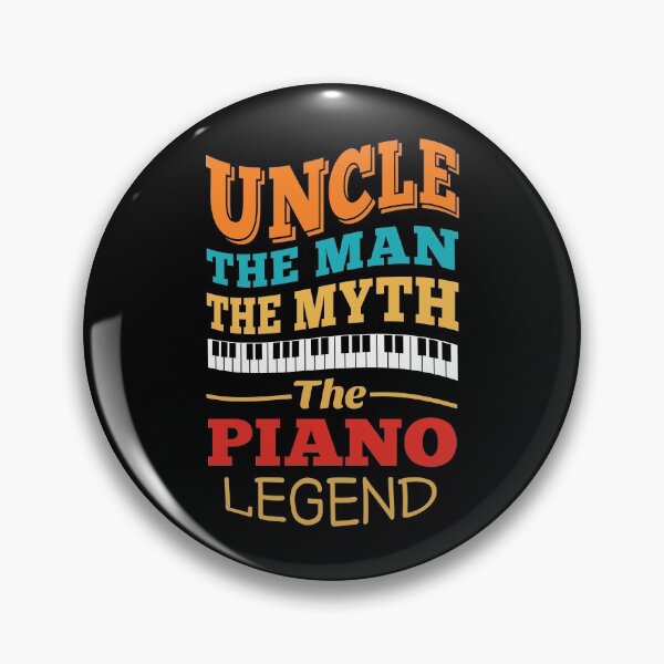 Item preview, Uncle The Man The Myth The Piano Legend, Cute Family Gift for Uncle, Piano Design designed and sold by ReadyArt.