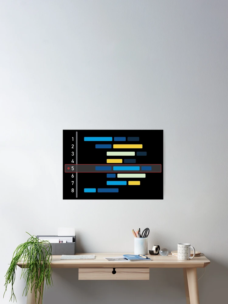 Thumbnail 2 of 3, Poster, Developer Source Code (Dark) designed and sold by Devshirt.