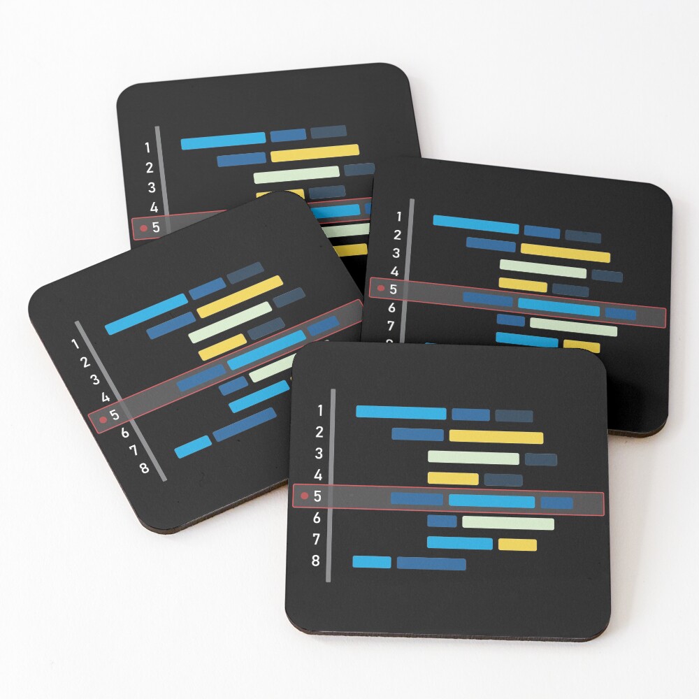 Item preview, Coasters (Set of 4) designed and sold by Devshirt.