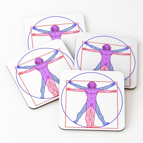 Item preview, da Vinci Vitruvian Man designed and sold by sirglennbo.