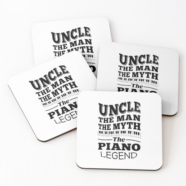 Item preview, Uncle The Man The Myth The Piano Legend, Cute Family Gift for Uncle, Piano Design designed and sold by ReadyArt.