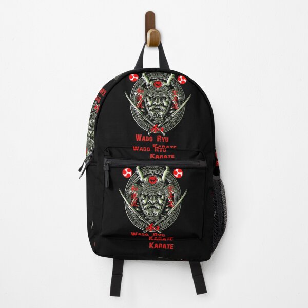Item preview, Wado Ryu Karate Samurai Devil Spirit - Martial Arts Design designed and sold by Zanshin-Art.