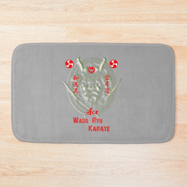 Item preview, Wado Ryu Karate Samurai Devil Spirit - Martial Arts Design designed and sold by Zanshin-Art.