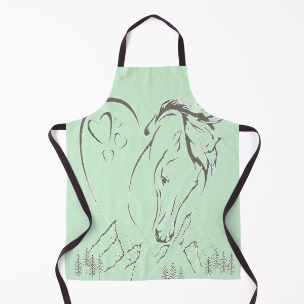 Item preview, Horse calvary Aesthetic Design, Horse and Forest, for the Equestrian and Horse lover designed and sold by Adri Barnard.