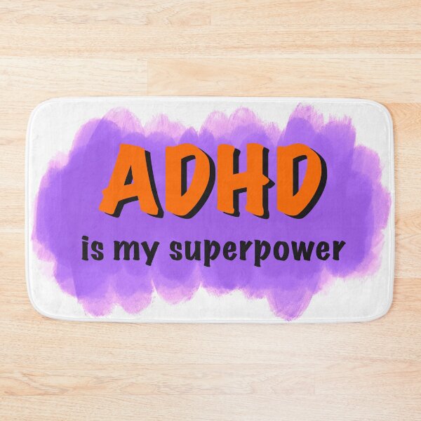 Aperçu de l'œuvre Adhd est ma superpuissance adhd est génial créée et vendue par Fatamimosh.