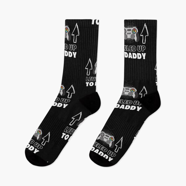 Item preview, Leveled Up To Daddy - Cool And Funny Design For Gamers & Gaming Lovers designed and sold by anassrida.