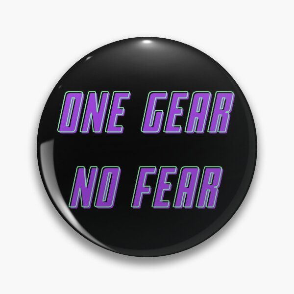 Item preview, One Gear No Fear designed and sold by catchyphase.