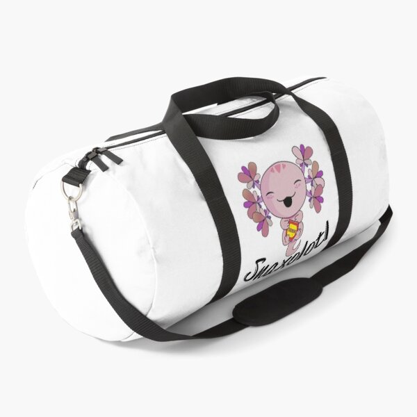 Snaxolotl, funny axolotl, axolotl lover Duffle Bag
