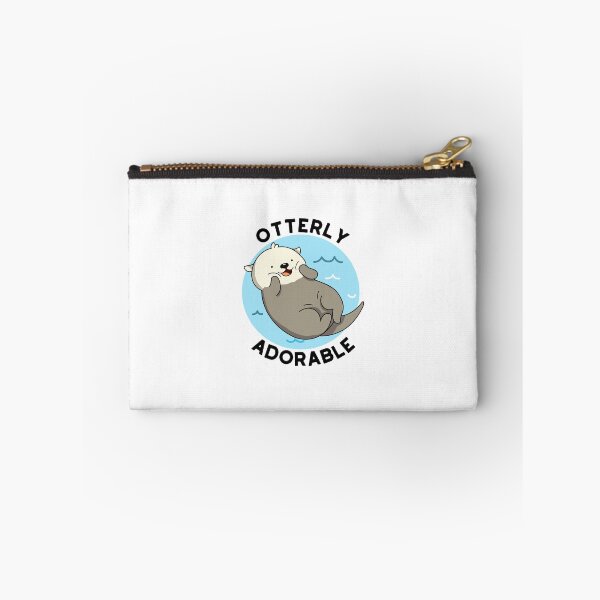 Item preview, Otterly Adorable Funny Otter Puns  designed and sold by punnybone.
