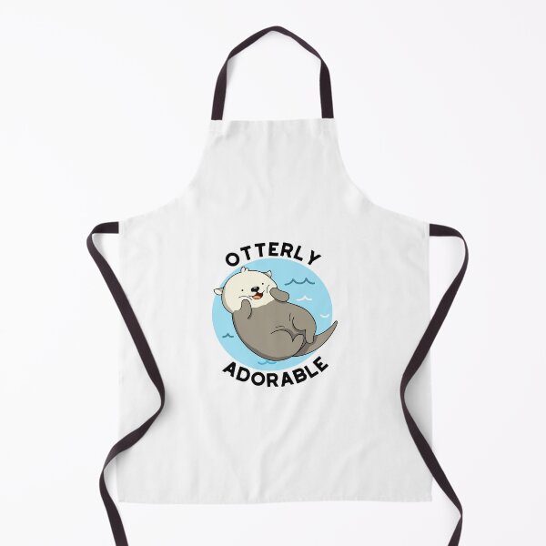 Item preview, Otterly Adorable Funny Otter Puns designed and sold by punnybone.