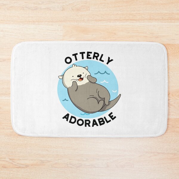 Item preview, Otterly Adorable Funny Otter Puns  designed and sold by punnybone.