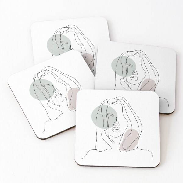 Item preview, Line Abstract Woman designed and sold by Still Becoming.