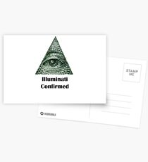 Illuminati Confirmed Postcards