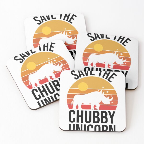 Item preview, Retro Save The Chubby Unicorn Sunset designed and sold by Shop signer.