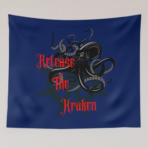 Aperçu de l'œuvre Libérer le Kraken créée et vendue par MF-Designsltd.