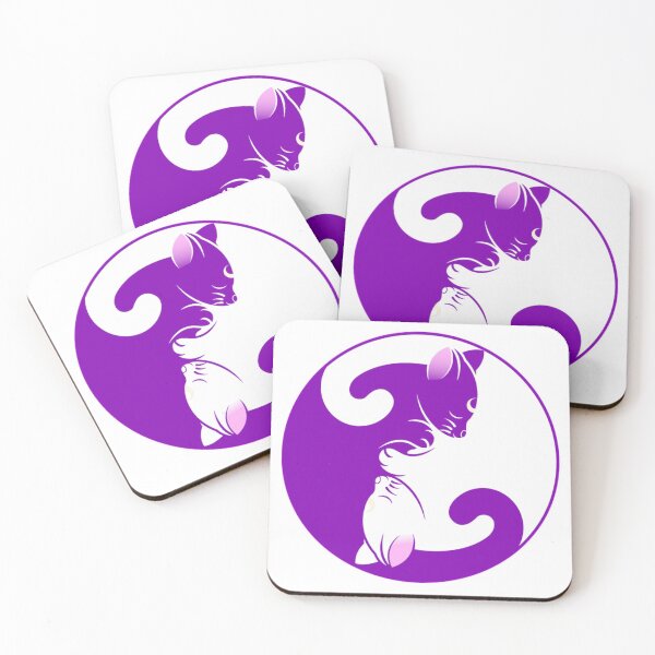 Item preview, Yin and Yang Cats designed and sold by Easy Rider.
