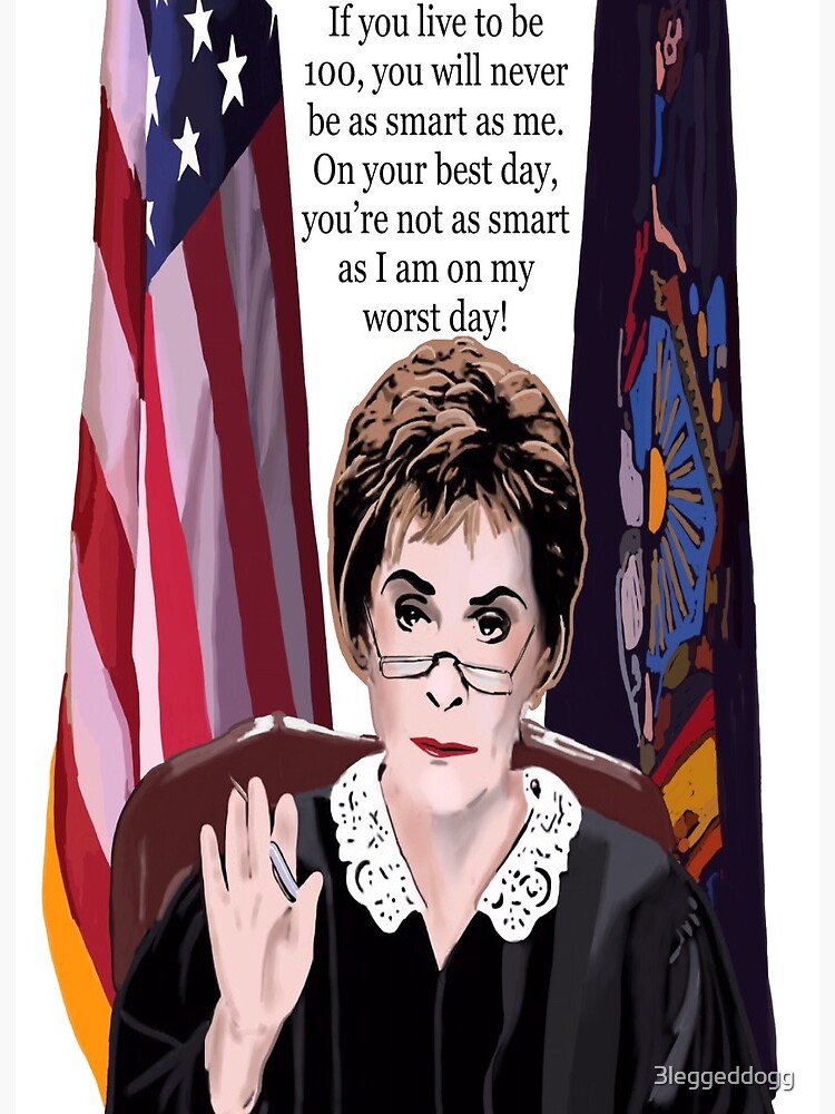 Judge Judy - Red Lips Mounted Print for Sale by PAFDesign