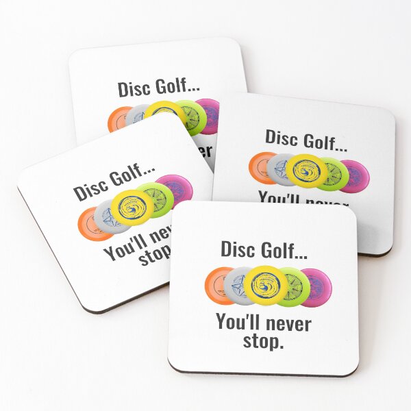 Item preview, Disc Golf... you'll never stop designed and sold by NathanCLife.