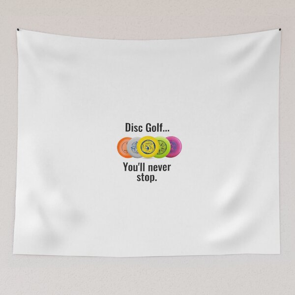 Item preview, Disc Golf... you'll never stop designed and sold by NathanCLife.