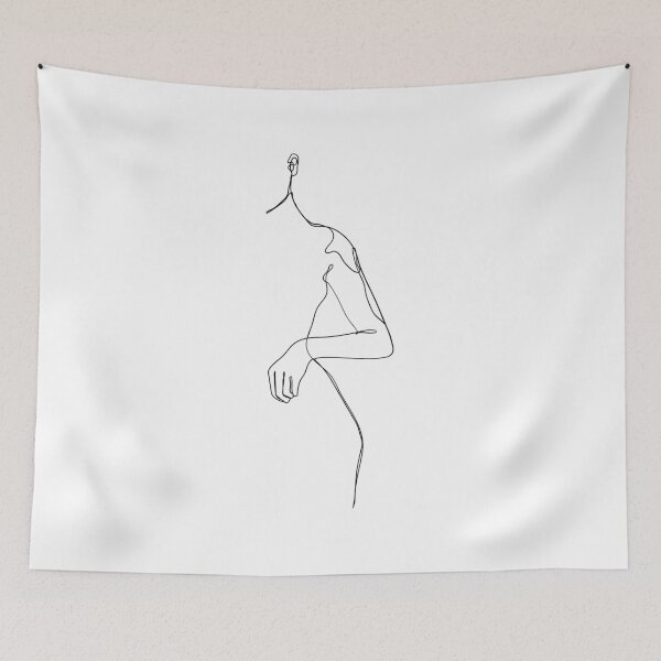Item preview, Abstract Line Body designed and sold by Still Becoming.