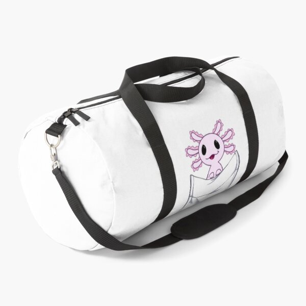 funny axolotl, axolotl art Duffle Bag