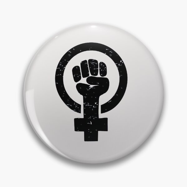 Item preview, Feminist Raised Fist - Distressed  designed and sold by nuocmia1345.