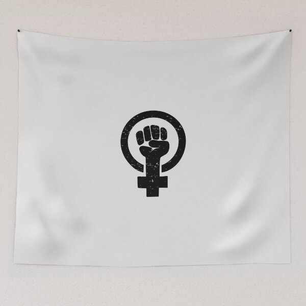 Item preview, Feminist Raised Fist - Distressed  designed and sold by nuocmia1345.