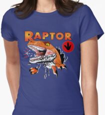 Ghost World raptor Women's Fitted T-Shirt