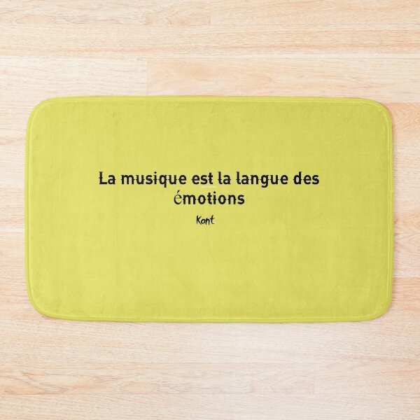 Item preview, La musique est la langue des emotions designed and sold by AssoumptaSympa.