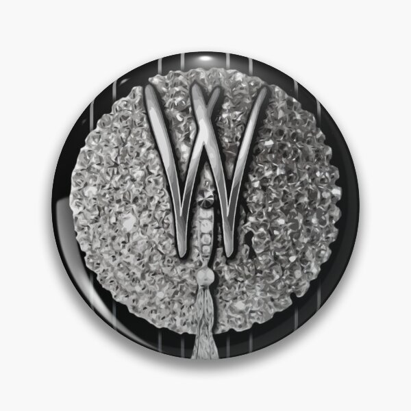 Item preview, Burlesque Letter W - Luxury Pastie Tassel designed and sold by Xarah.