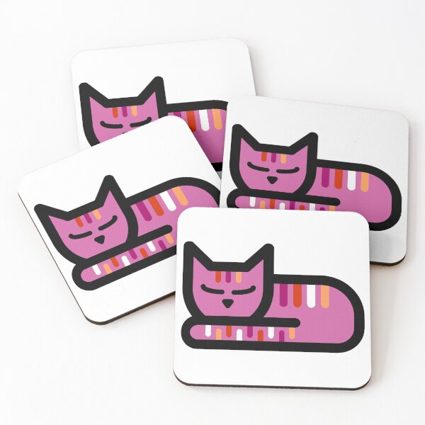 Item preview, Lesbian Pride Cat designed and sold by GeorgieRumney.