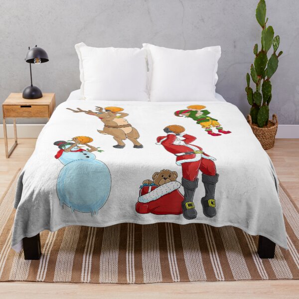 Item preview, Christmas Jumpsuit Ft Santa Reindeer Elf and Snowman designed and sold by OrnamentallyYou.